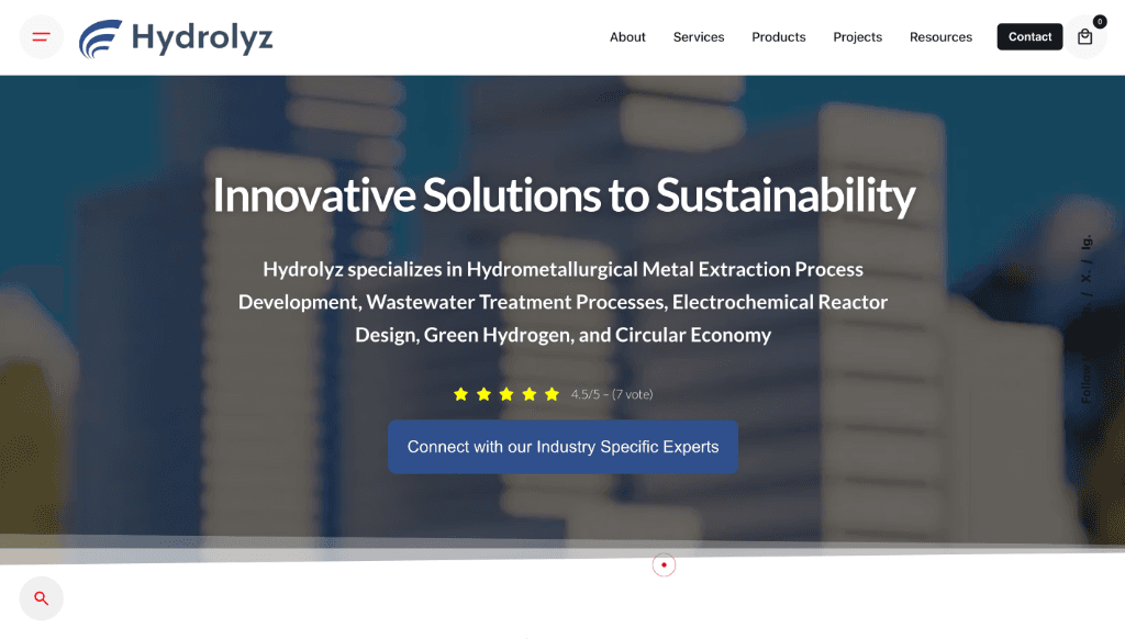 Hydrolyz - Sustainable Tech